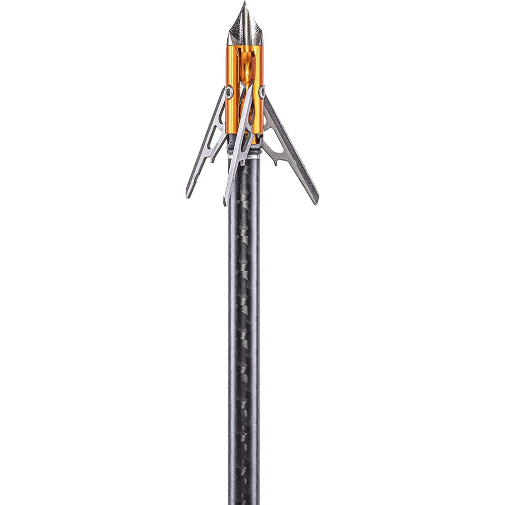 Rage 3-Blade Chisel Tip Crossbow Broadhead 3-Pack - 100 Grain