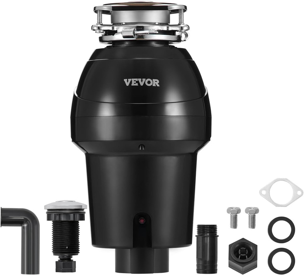 Quiet 1.25HP Garbage Disposal with EZ Connect & Sound Reduction Technology