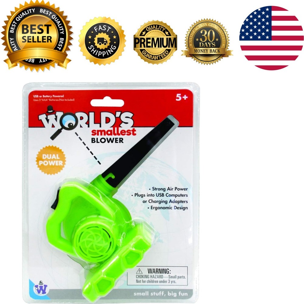 Ergonomic Minimalist Leaf Blower - USB Powered & Perfect for Quick Cleanups