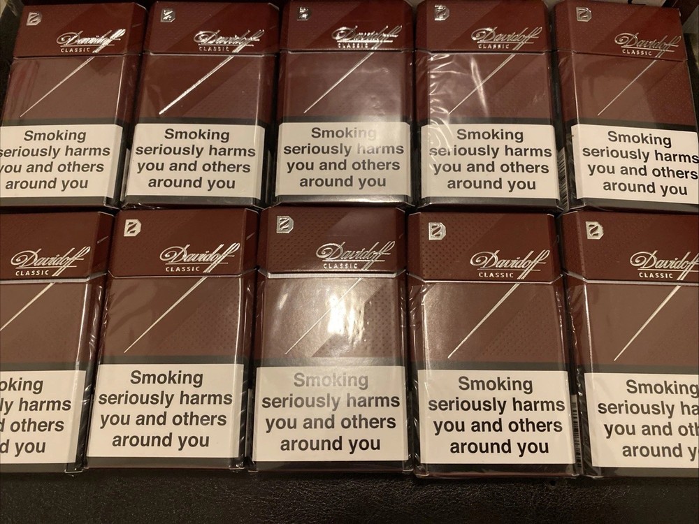 EMPTY Davidoff Classic Boxes Cigarettes, Collectable, Crafts,