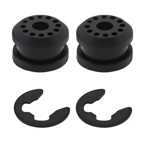 2PCS Transfer Case Shift Linkage Bushing with E-clips Fit for Dodge Ram 1500