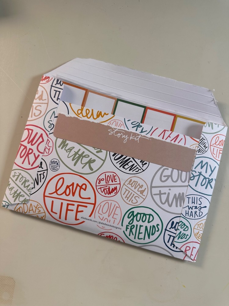 Ali Edwards Story Kit - Around Here - New