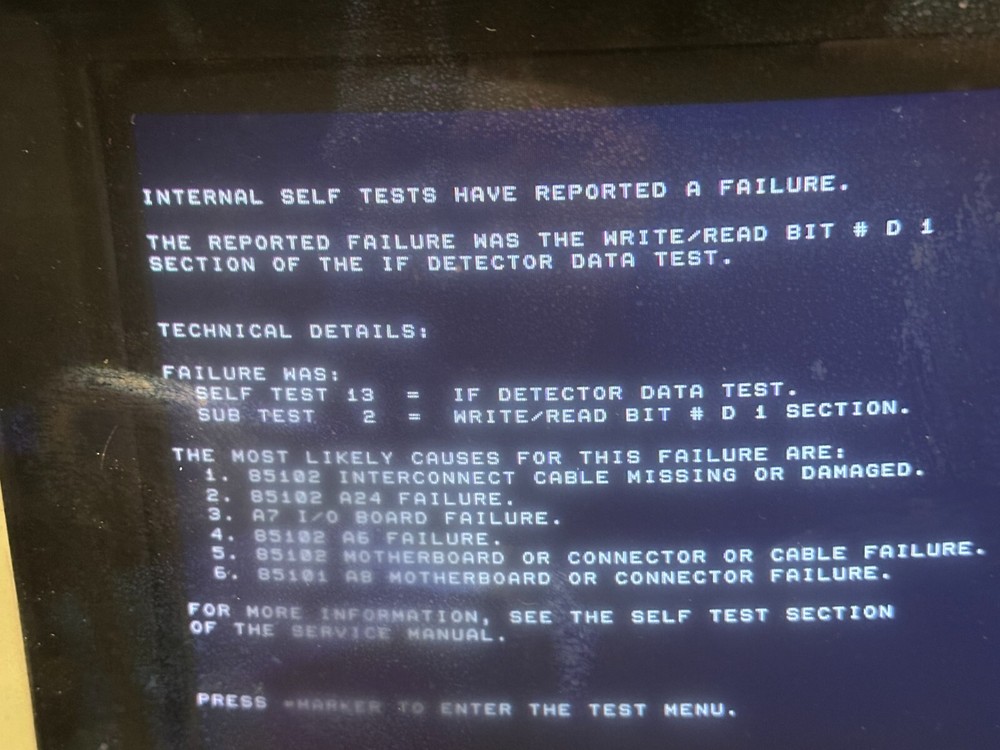 HP 85101C Display/Processor w/Option 010011