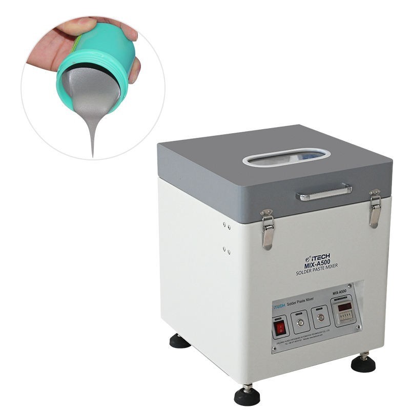 Full Automatic Solder Paste Mixer Speed Setting Mixer Solder Paste Mixer