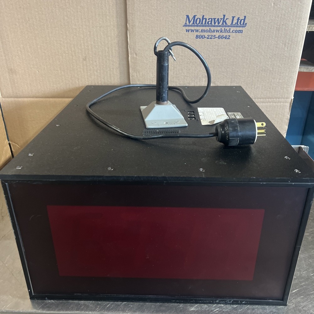 Visiplex TS5446 - Wireless Synchronized Digital Clock Used Surplus