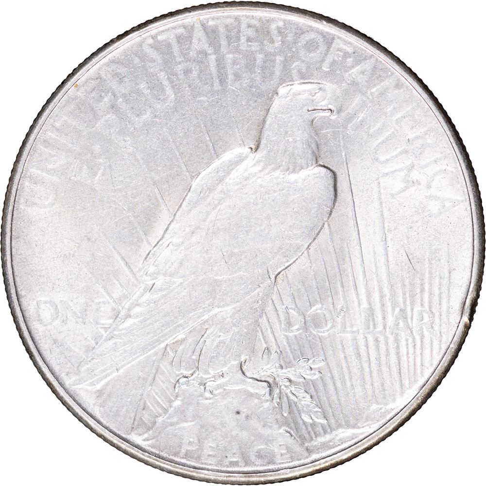 1935 $1 Peace Silver Dollar ~ AU