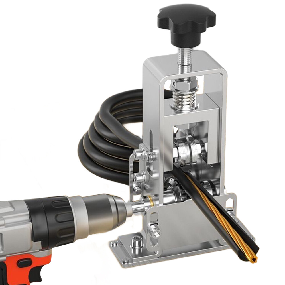 Manual Electric Wire Stripping Machine Cable Stripper Crank Scrap Copper Cutter