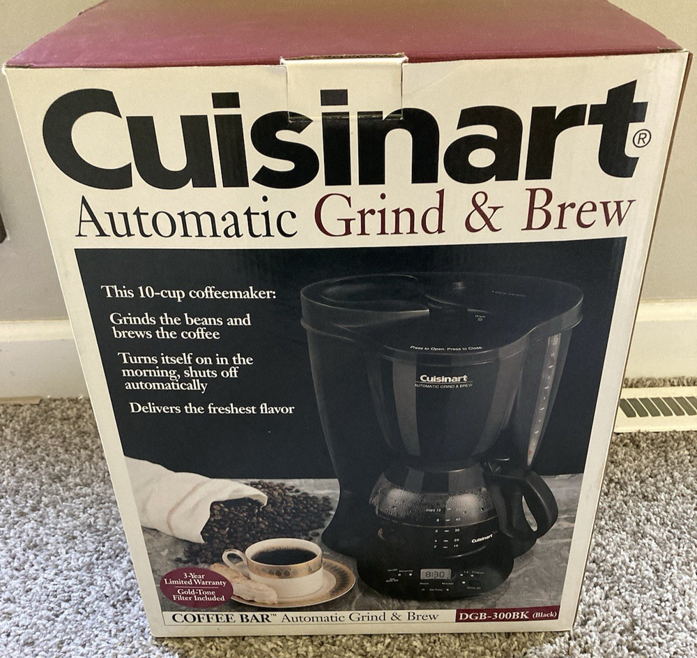 Cuisinart Coffee Maker Model DGB-300bk Gently Used Tested Working