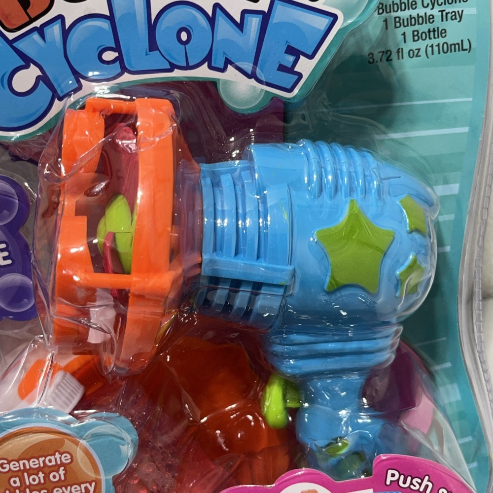Bubble Cyclone Bubble Maker Fan Propelled New NIB