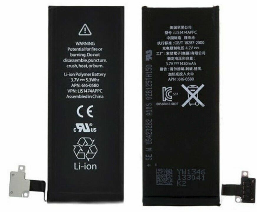 OEM Authentic Original Battery Replacement for Apple iPhone 4 1420mAh 4s 1430mAh