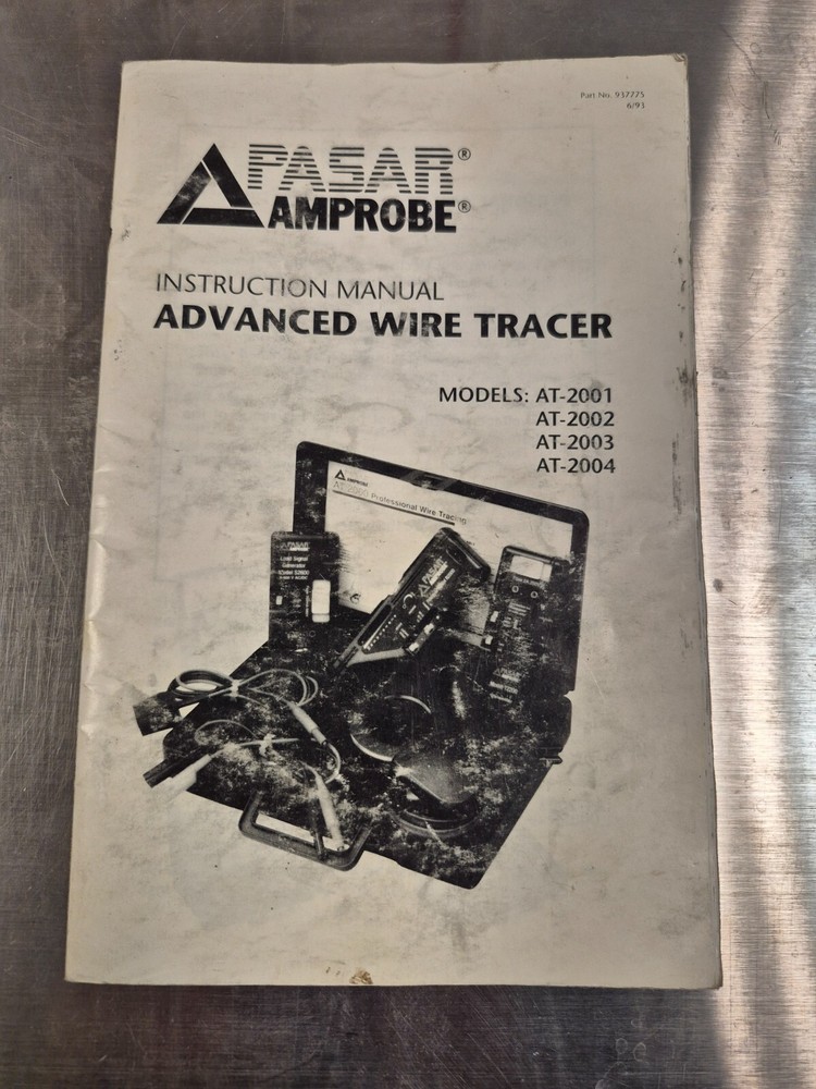 Pasar Amprobe Advanced Cable tester and tracker 2001