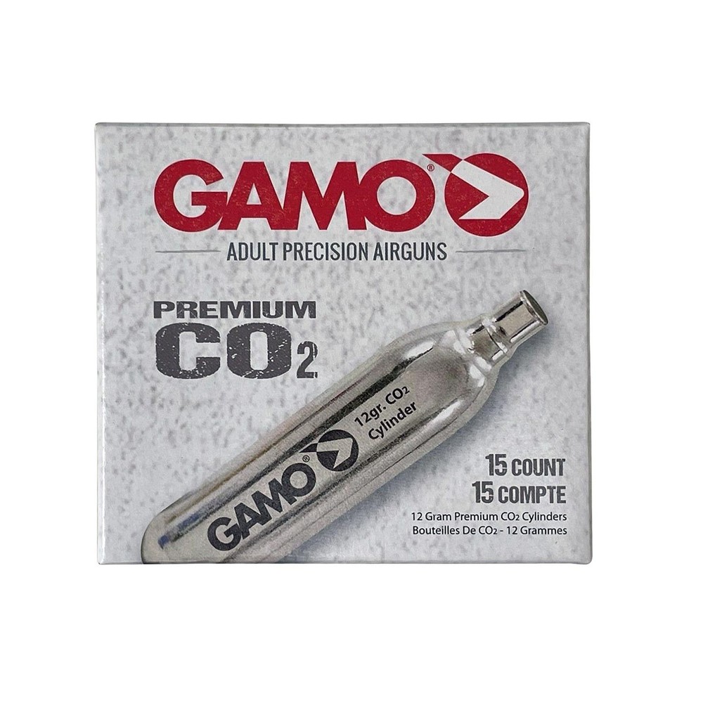 Gamo 12 Gram CO2 Cylinders (15 count)