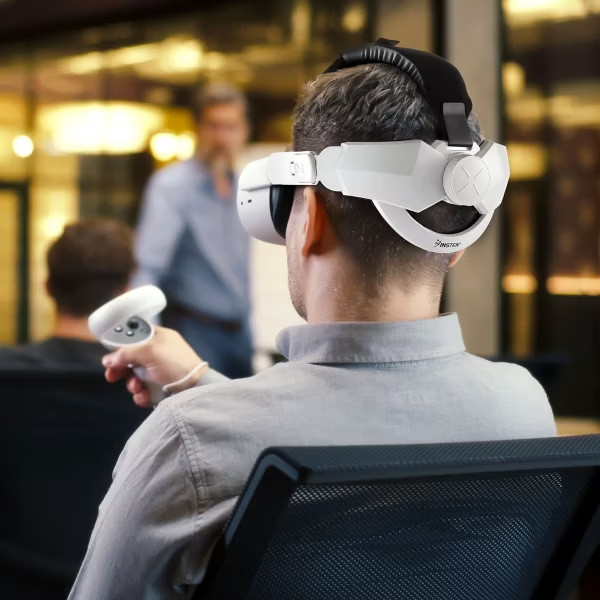 Insten Head Strap for Oculus Quest 2 VR Headset, Replacement for Elite Headband