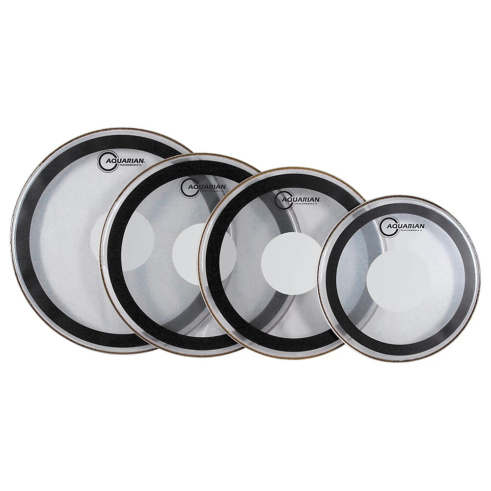 Aquarian Performance II Power Dot Drumhead 12 in.