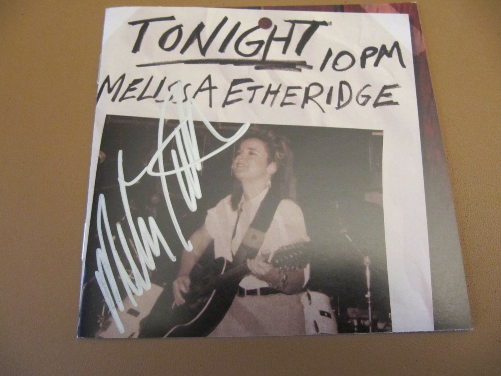 AUTOGRAPHED MELISSA ETHERIDGE ONE WAY OUT SIGNED CD Booklet Sealed CD 2022