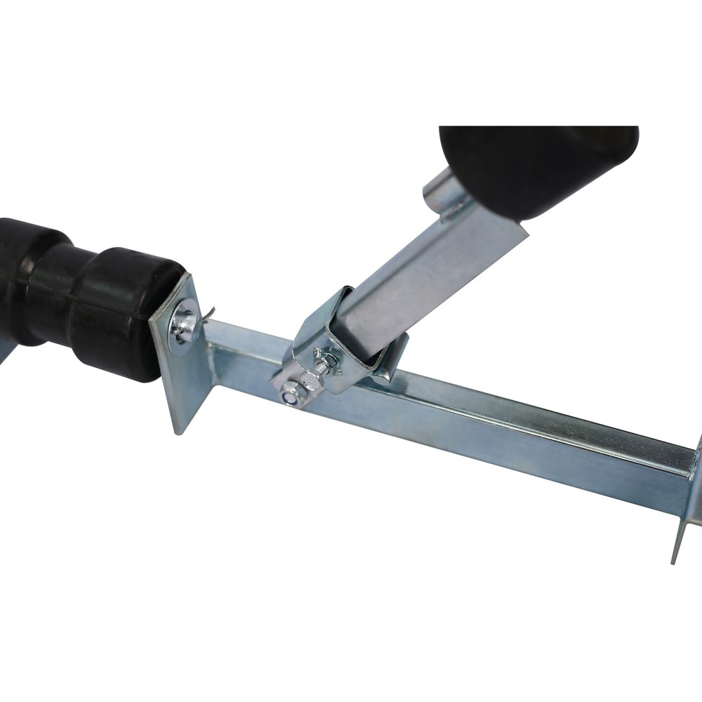 Boat Trailer Bottom Support Bracket with Keel Rollers Maximum Capacity 2204lb