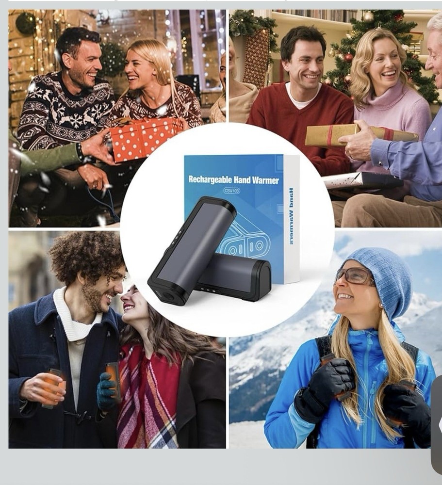 gabless 2pcs Rechargeable Hand Warmer