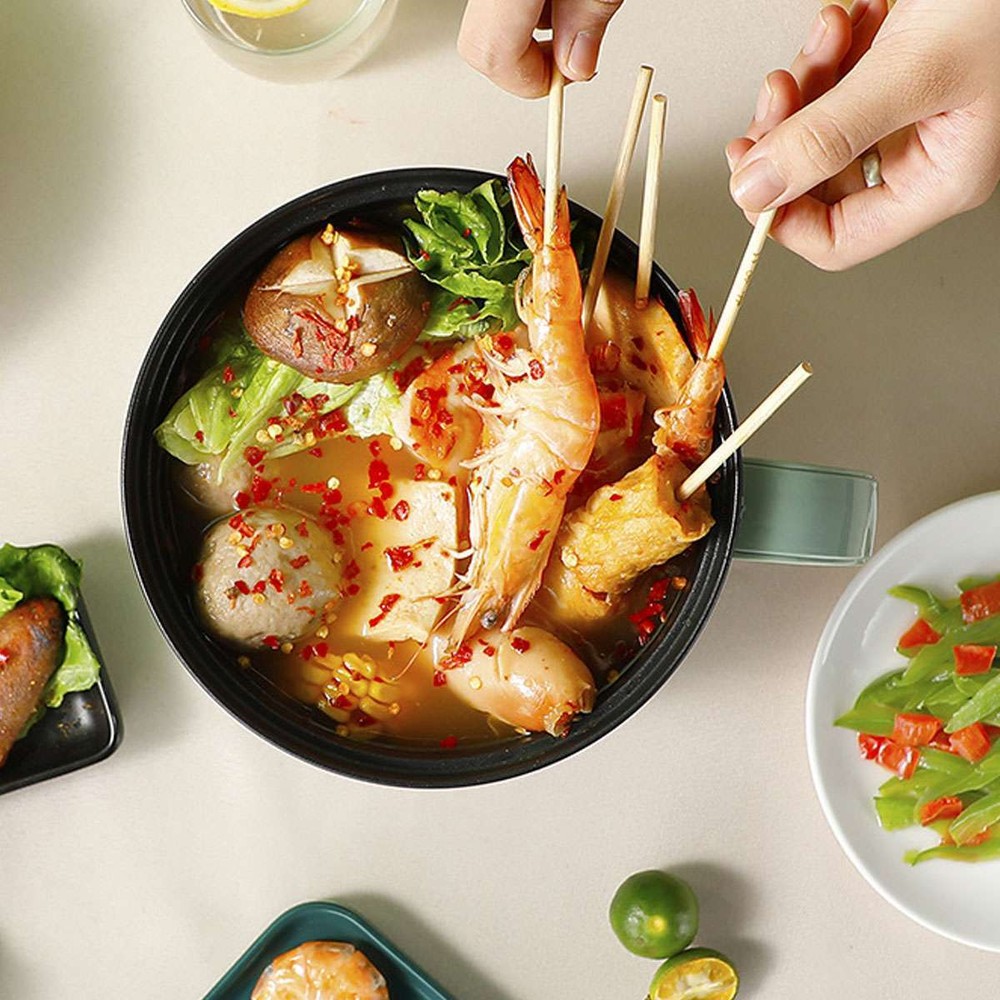Multi-Function Electric Cooker Mini Speed Food Pot Non-Stick Pot Boiling Water