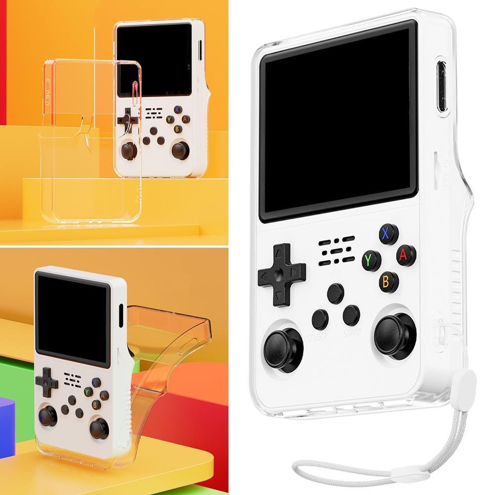 Handheld Protective Case Transparents Handheld Game Console Protective Cove Z5F8