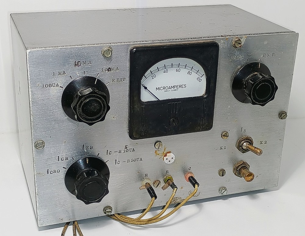 Vintage Tester Test Meter Transmitter Output Analyzer Tube Transistor
