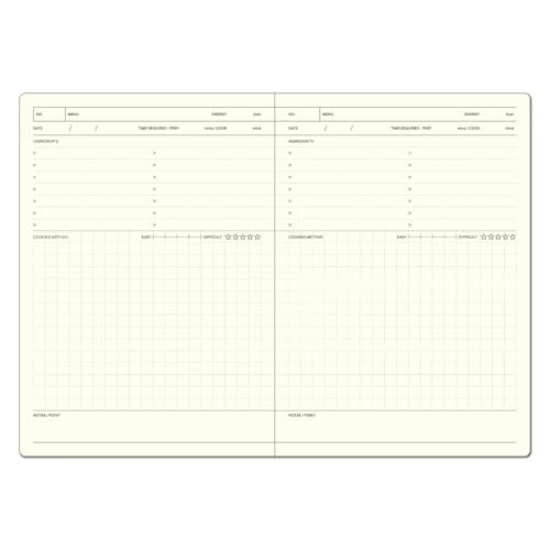 Laconic Style Notebook B6 Cooking LGF41