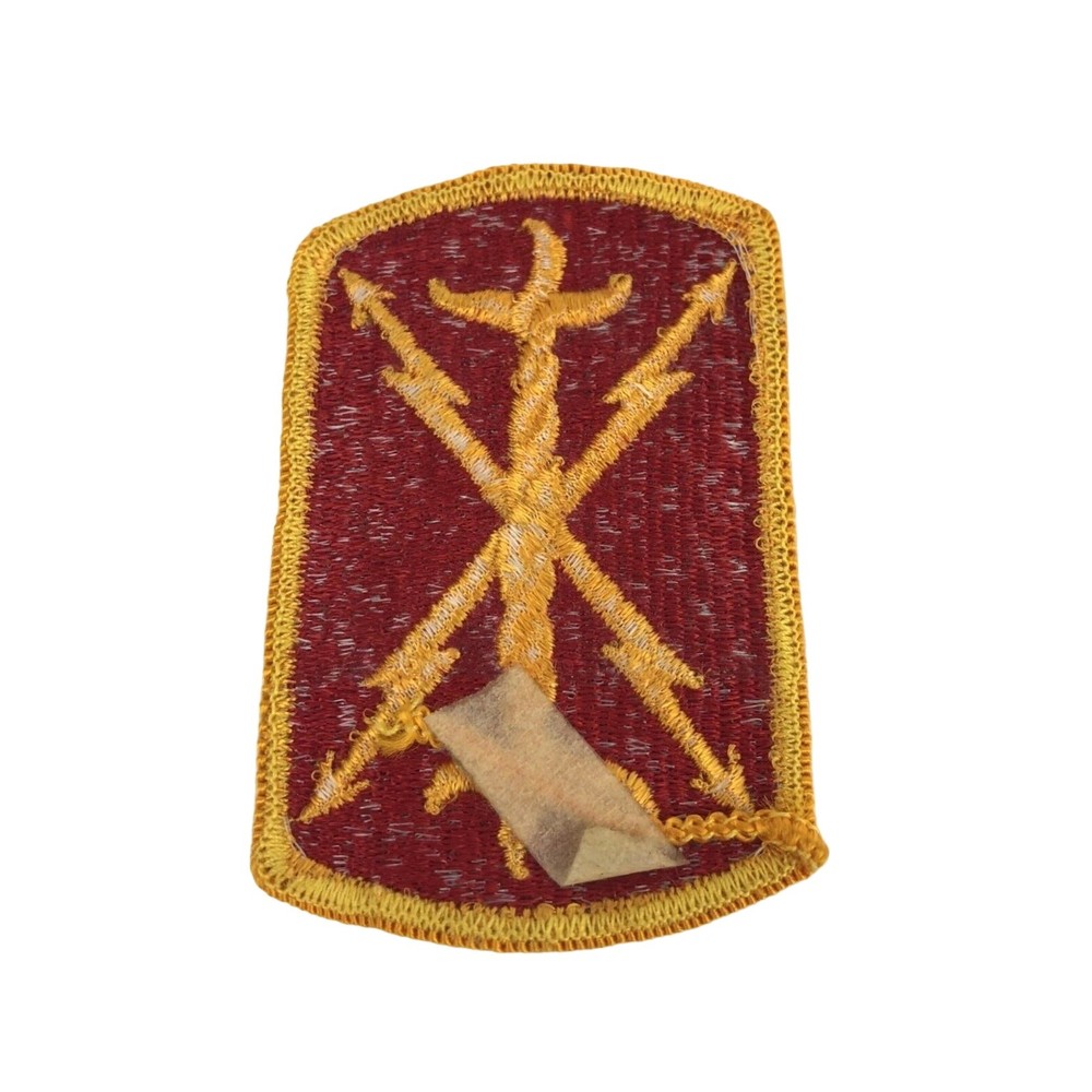 NEW 17TH FIELD ARTILLERY BRIGADE "THUNDERBOLT" Hk & Loop Color Uniform Patch 3"