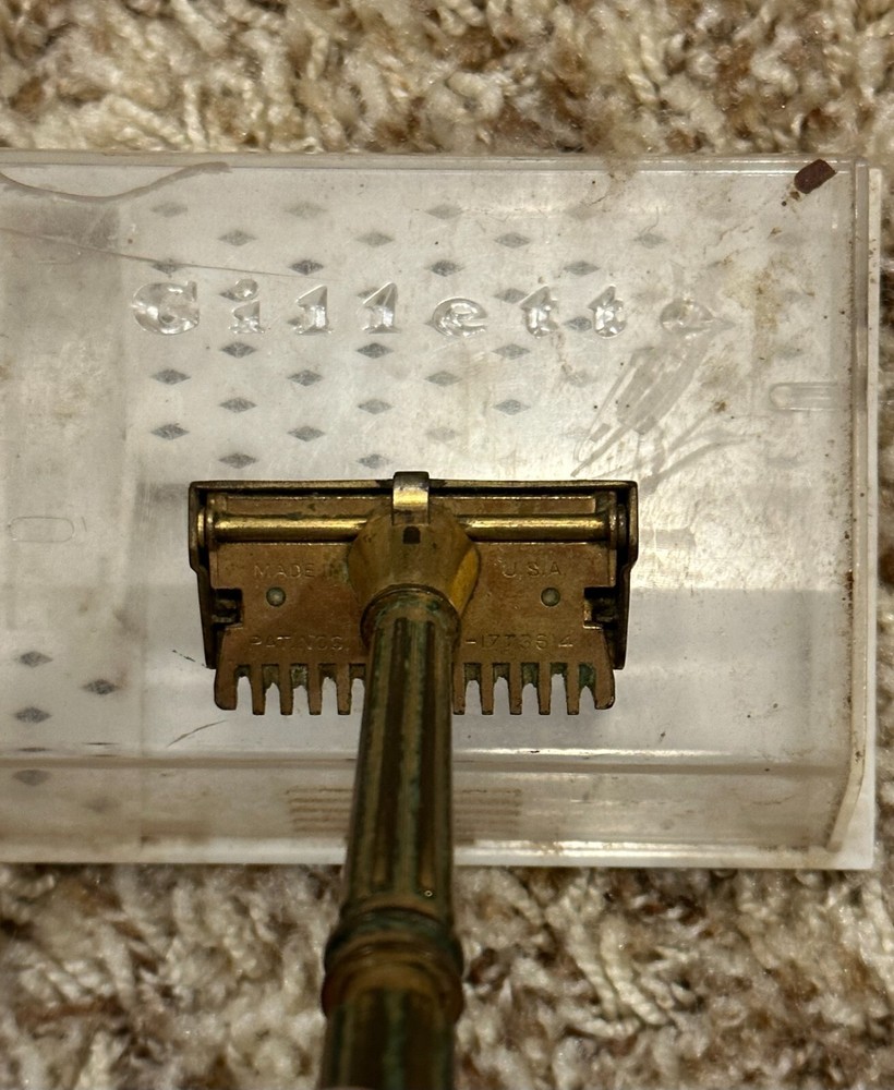 Gem Micromatic Safety Razor with Gillette Case