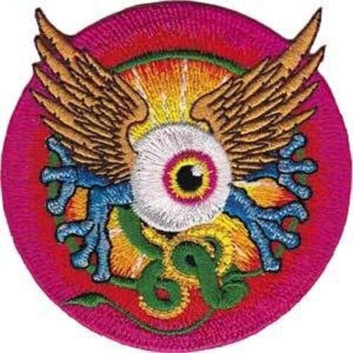 Mouse And Kelley Flying Eye grateful dead Patch (2PC BUNDLE -iron on sew on)
