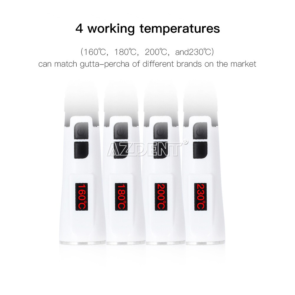 Dental Obturation System Endo Heated Pen/Root Gutta Percha Cutter Taper Points