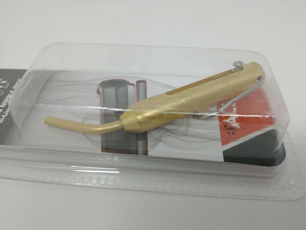 Thunder Cloud Brass Nipple Pick By Allen For In-line Muzzleloaders