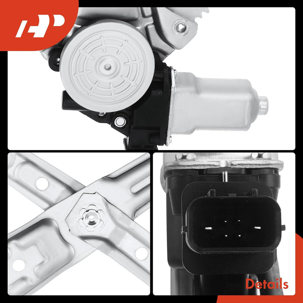 2012-2015 Honda Civic Front Left Driver Side Window Regulator–Compatible Replace