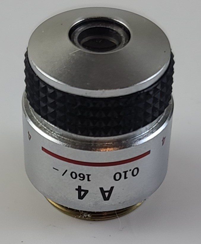 Olympus A4 0.10 160/- Objective CK2