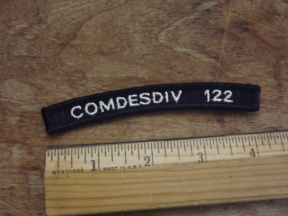 Navy COMDESDIV 122 Tab - INV# C1315