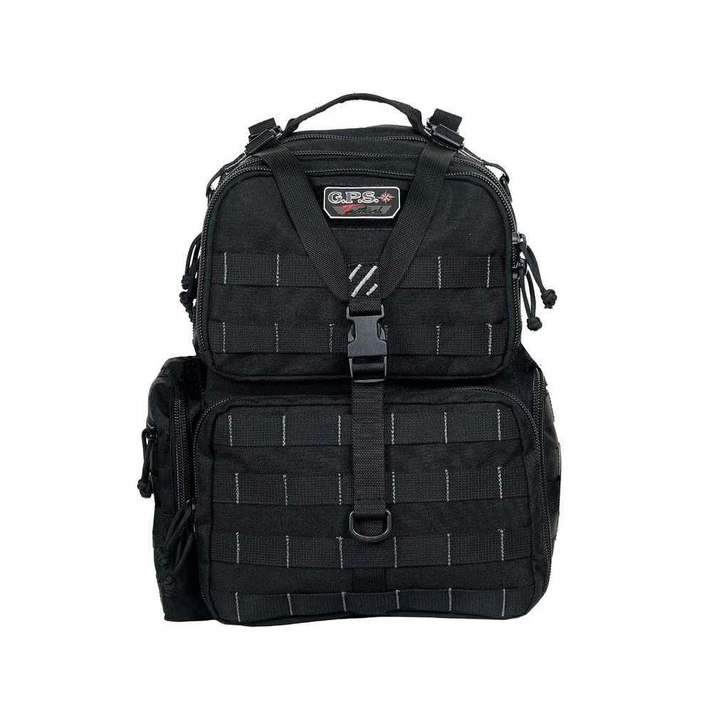 G Outdoors Tactical Range Backpack, Black, Large