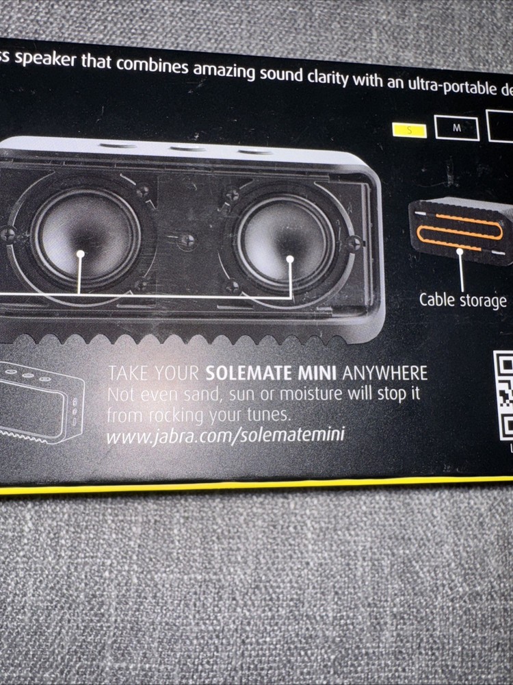 Jabra Solemate Mini Wireless Bluetooth Speaker - Blue