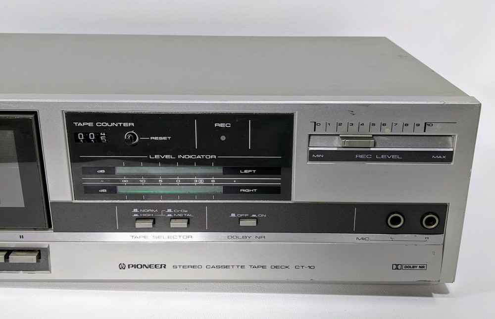 PIONEER CT-10 Cassette Deck READ DESCRIPTION