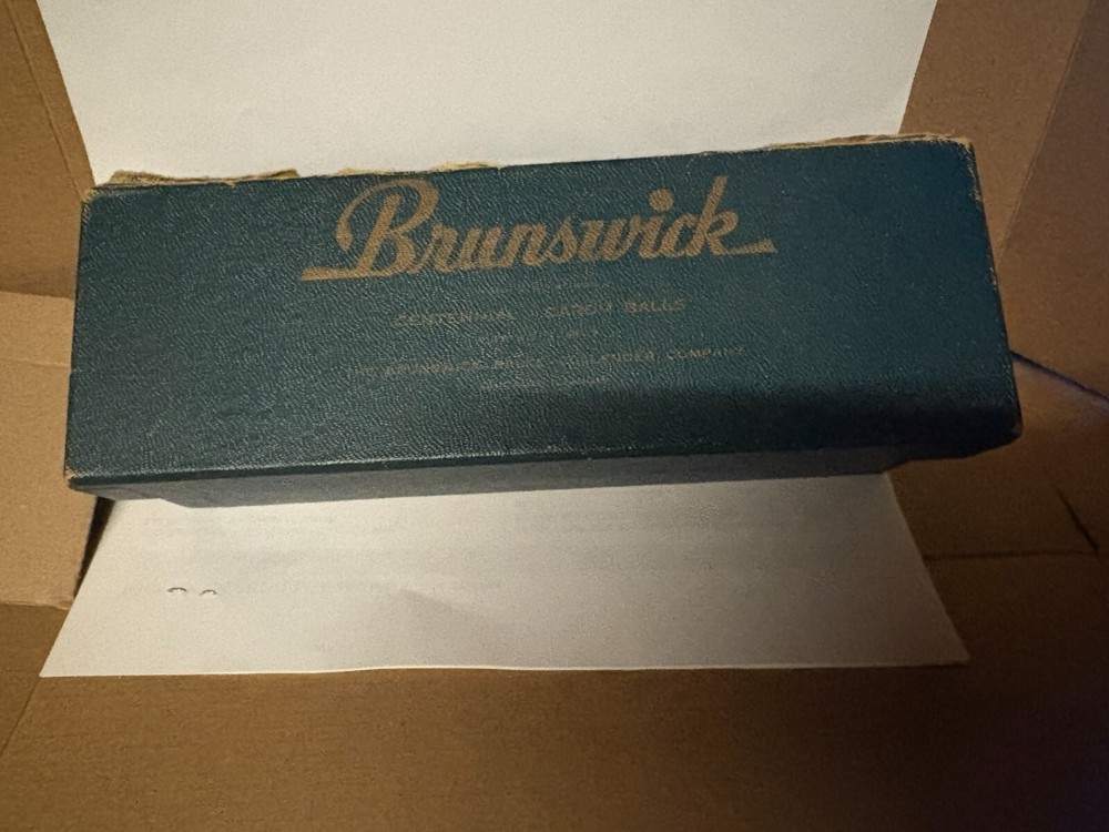 BRUNSWICK CENTENNIAL CAROM BALLS