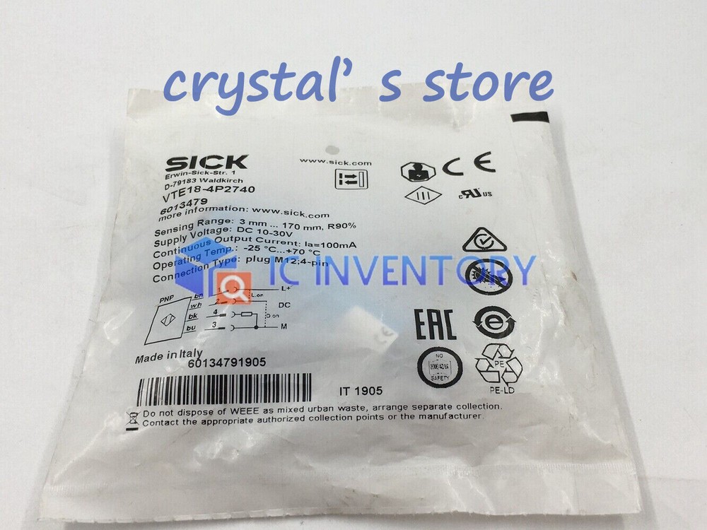 1PCS SICK photoelectric switch VTE18-4P2740