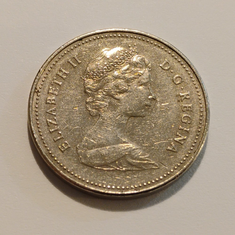 1982 - One (1) Canadian Nickel