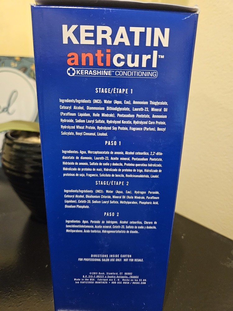 RUSK AntiCurl 2 Kerashine Conditioning