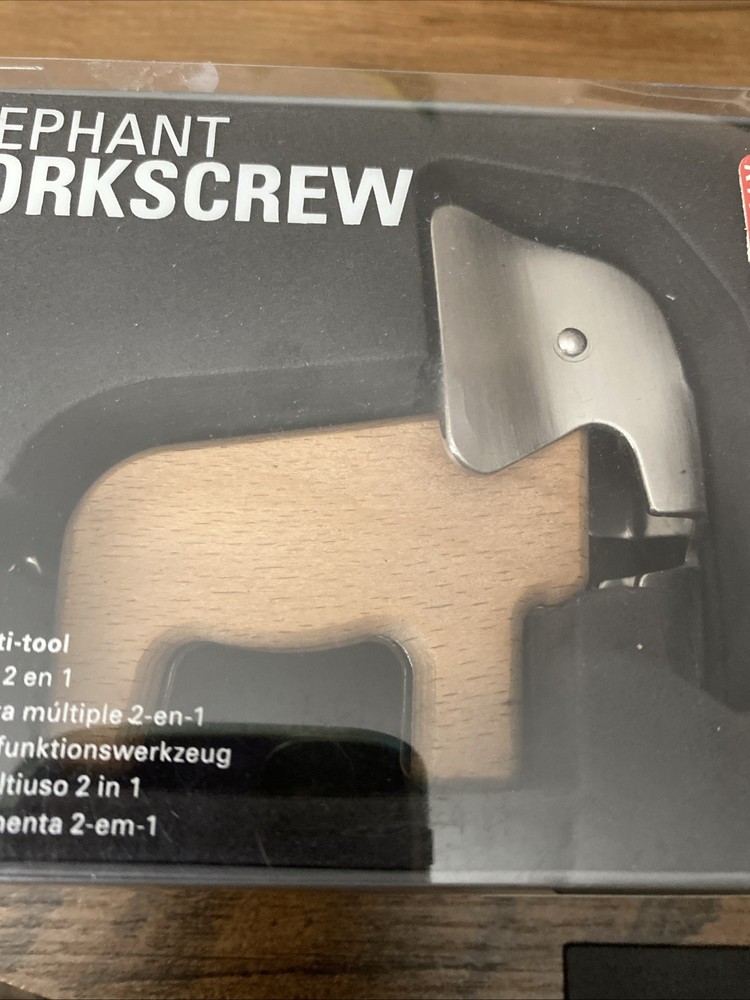 Kikkerland Elephant Corkscrew