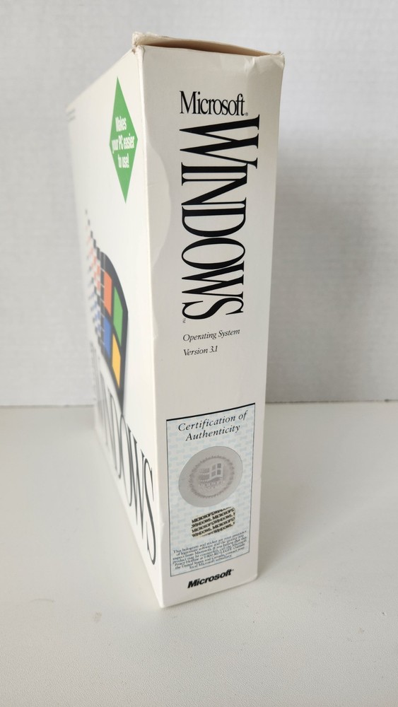 Vintage Microsoft Windows 3.1 Operating System PC Software Complete 6 Disk Set