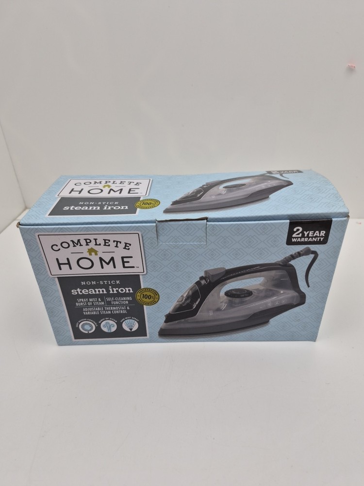 Complete Home Non-Stick Steam Iron Self Cleaning Function