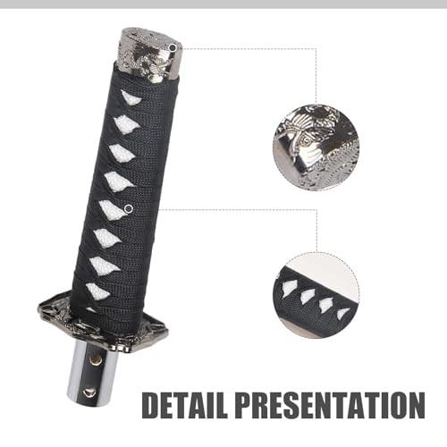 Sword Shift Knob, Personalized Katana Samurai Shift Gear, 1 PC Black & White