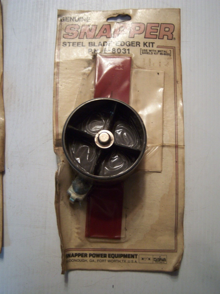 Snapper edger blade and wheel kit 6-8031