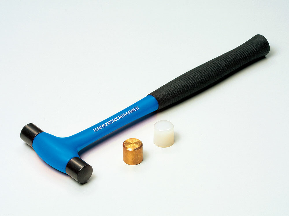 Tamiya Craft Tools Micro Hammer (4 Replaceable Heads) 74060