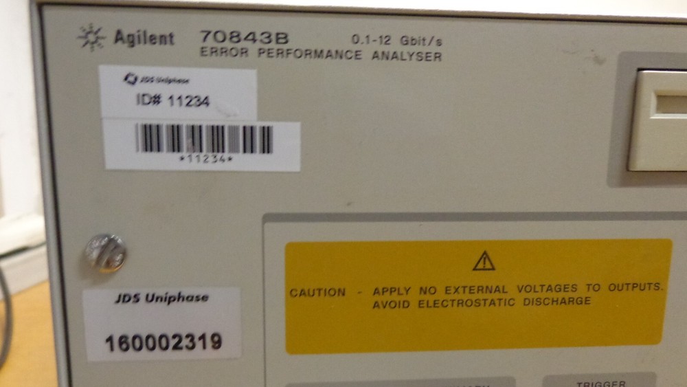 HP/Agilent 70843B Error Performance Analyser
