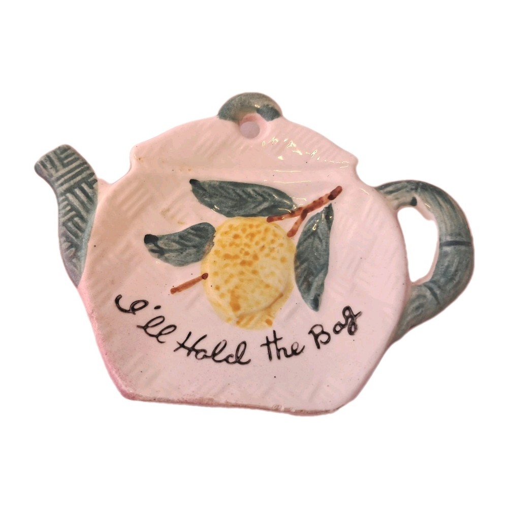 Ceramic Fruit Teapot Teabag Holder (S)