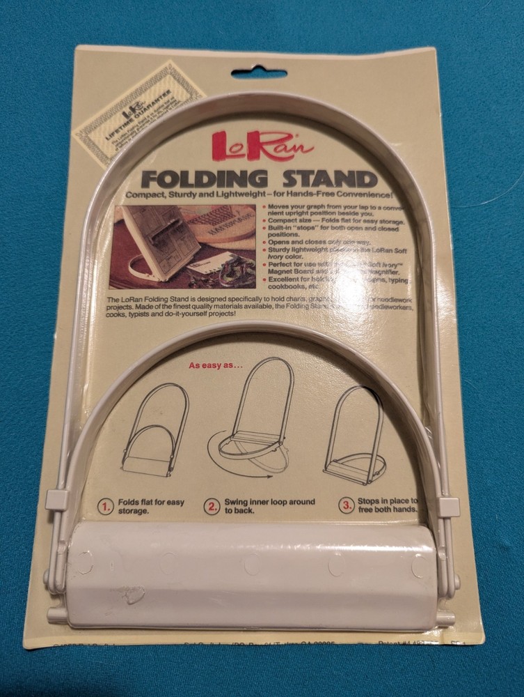 LoRan Folding Stand Vintage Pattern Holder