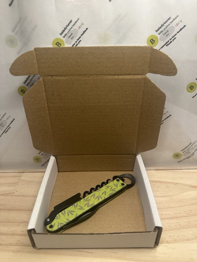 Techno Corkscrew, Leafy Bottle Opener